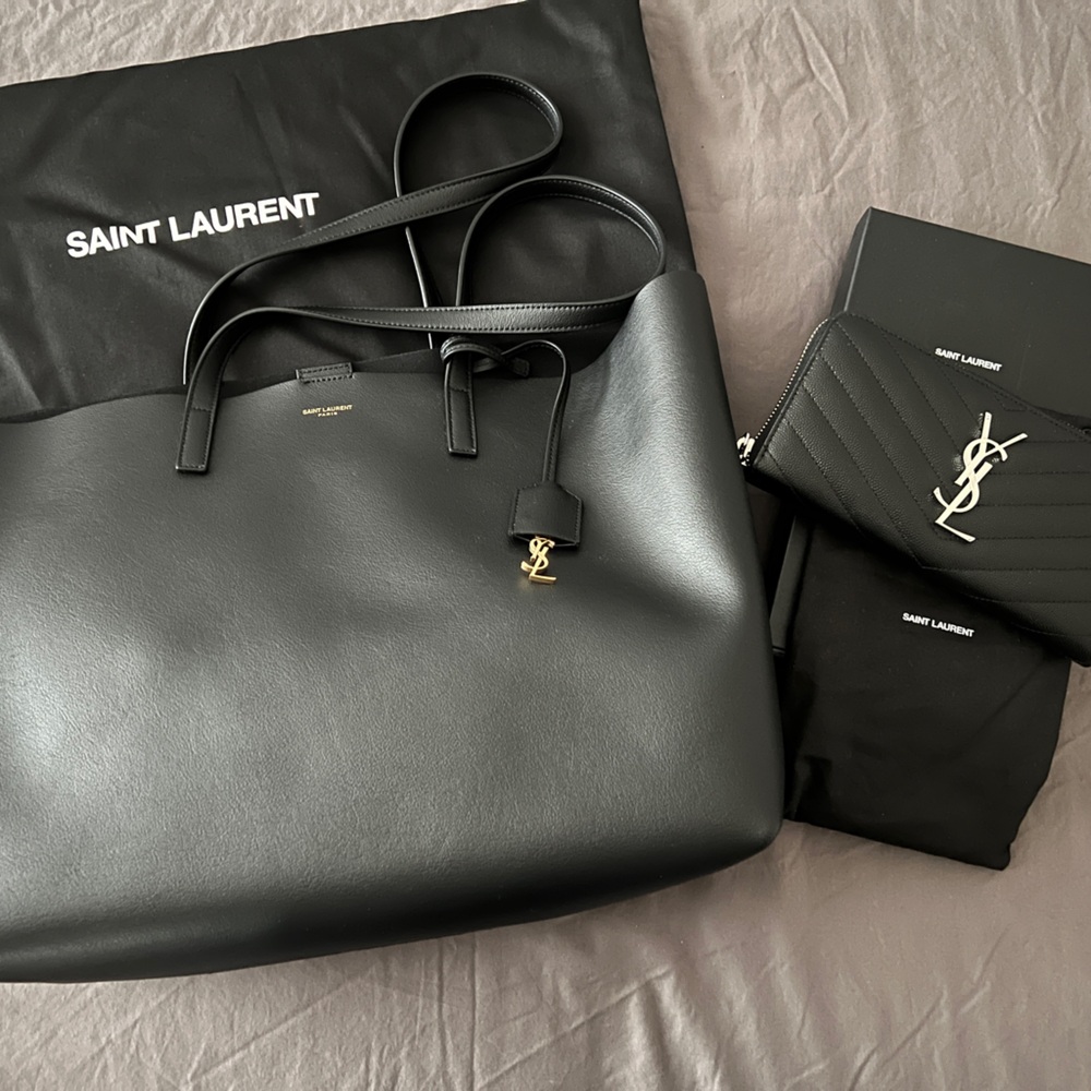 New never used YSL black bag